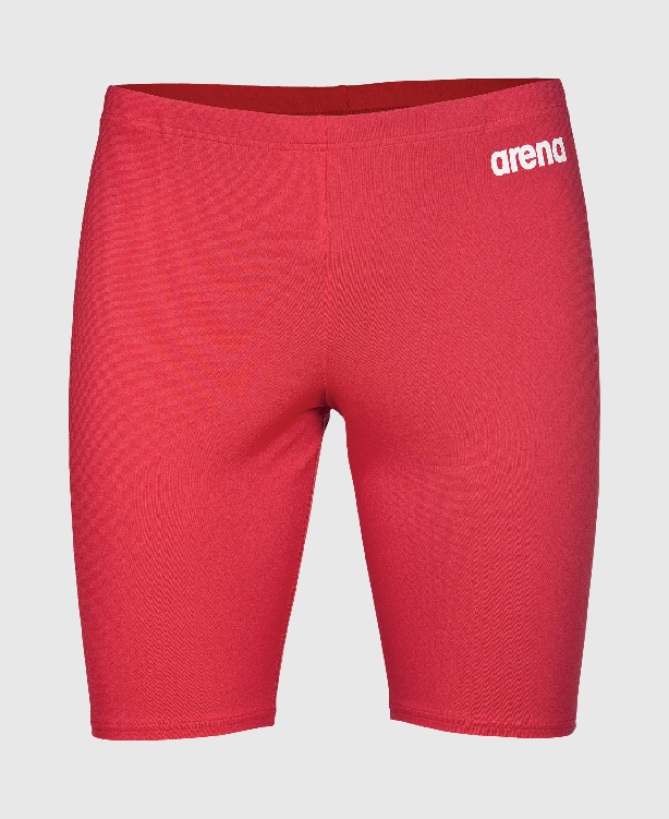 TRAJE DE BAÑO JAMMER TEAM SWIM SOLID RED WHITE - fondo #E8E8E8