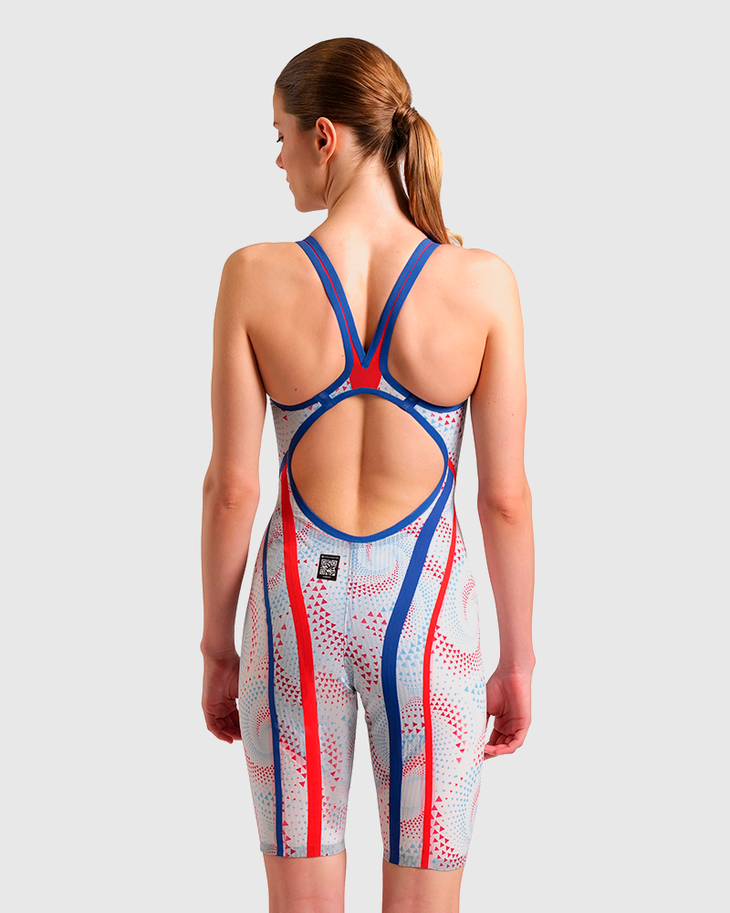 TRAJE DE BAÑO MUJER POWERSKIN PRIMO FIREFLOW WHITE - fondo #E8E8E8