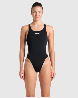 TRAJE DE BAÑO MUJER SWIMSUIT TECH MULTI SOLID - fondo #E8E8E8