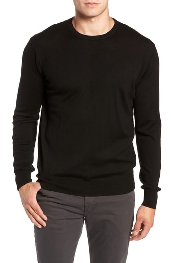 Suéter Crown Soft cuello redondo - 85% lana / 15% seda (hombre)