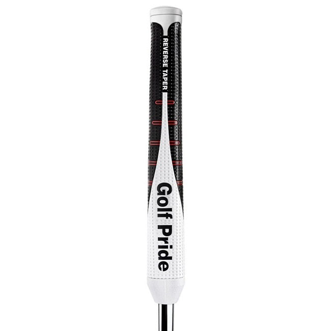 Empuñadura Golf Pride Reverse Taper Pistol - Mediana (M) Negra/Blanca
