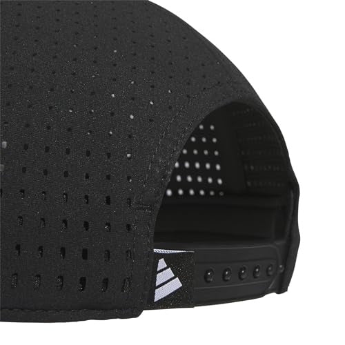 Gorra hidrofóbica adidas para hombre — negra, talla única