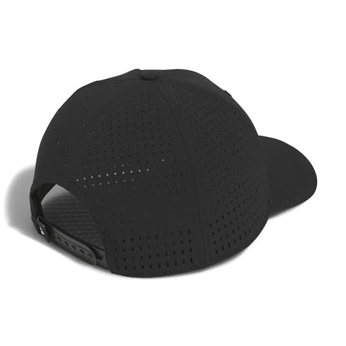 Gorra hidrofóbica adidas para hombre — negra, talla única
