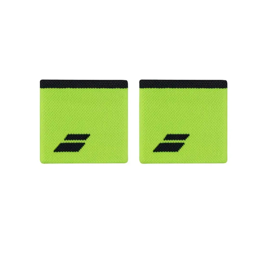 Muñequera Corta Babolat Logo Wristband Aero Grey