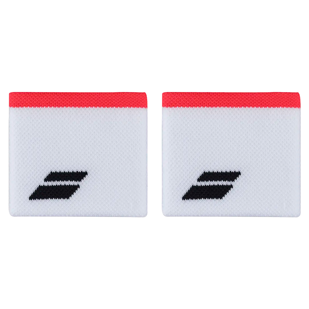 Muñequera Corta Babolat Logo Wristband Aero Grey
