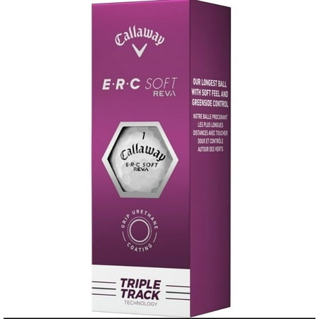 Pelotas Callaway ERC Soft Reva 23 Triple Track-Tubo 3 pelota