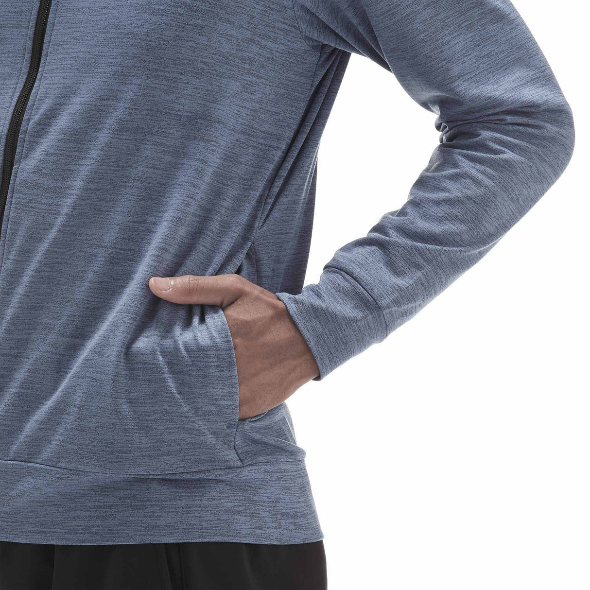 Poleron Hombre Hoodie 51040 Azul Humo 2022