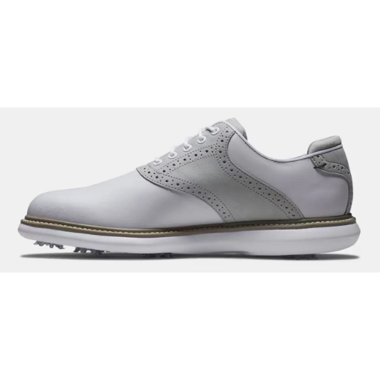 Zapato Footjoy Hombre Traditions Blanco/Gris
