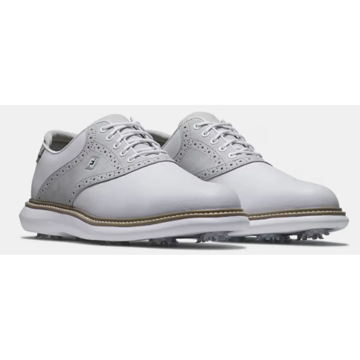 Zapato Footjoy Hombre Traditions Blanco/Gris