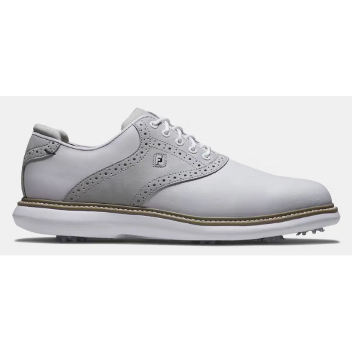 Zapato Footjoy Hombre Traditions Blanco/Gris