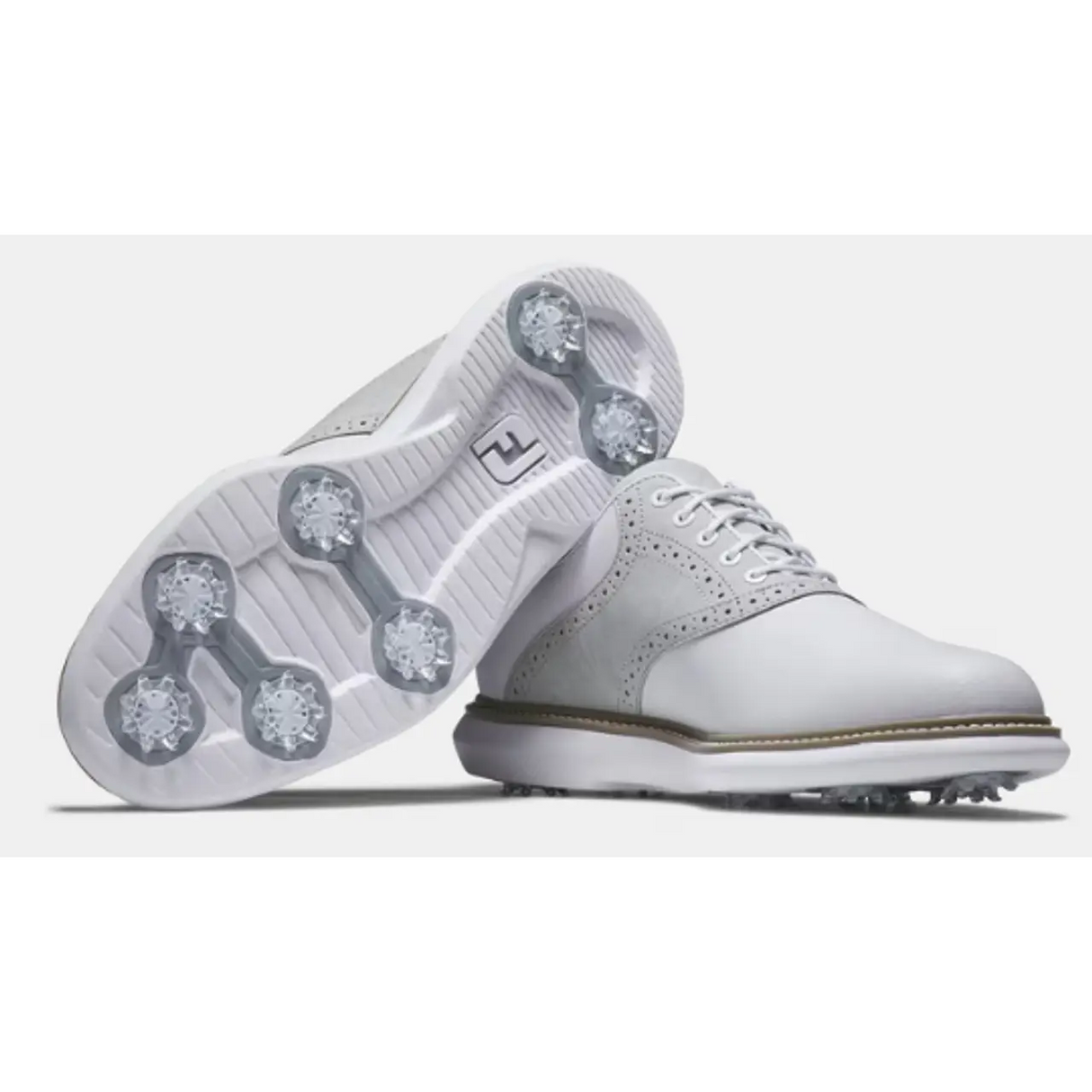 Zapato Footjoy Hombre Traditions Blanco/Gris