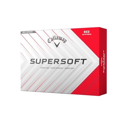 Pelotas Callaway Supersoft 25 - Docena Rojo