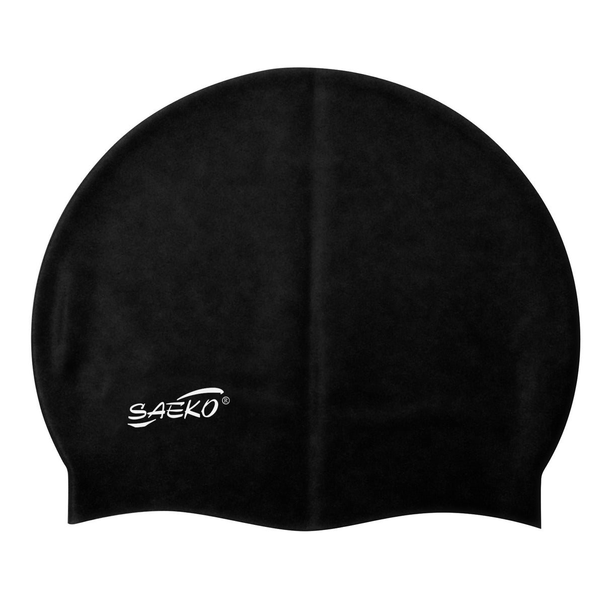 Gorra Natación Silicona Negra