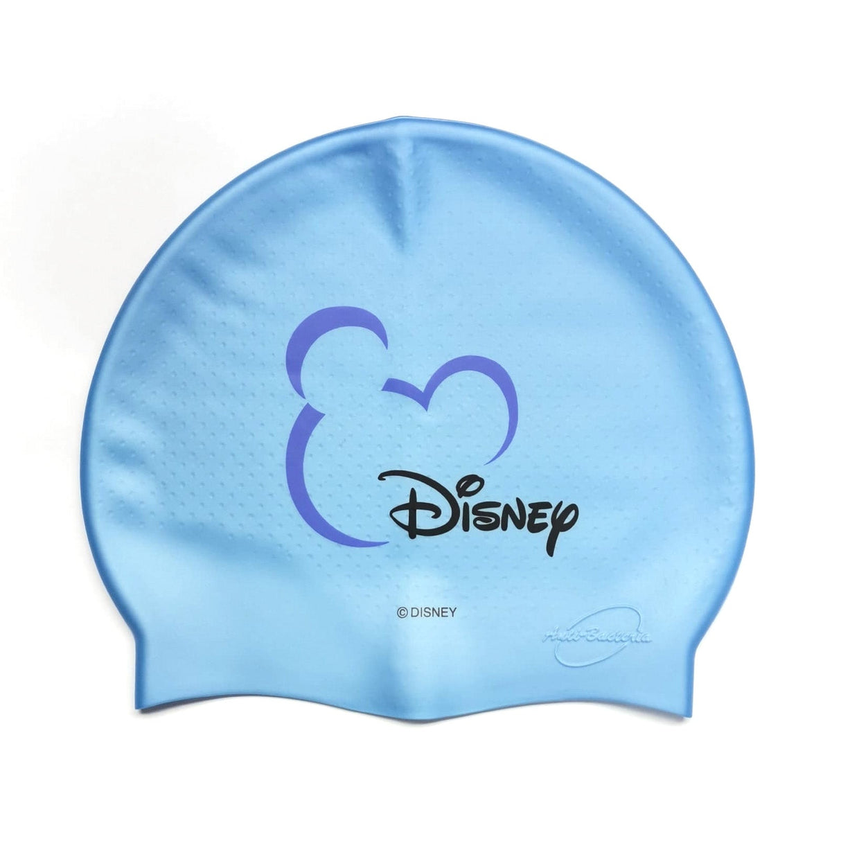 Gorra Natación Silicona DISNEY Celeste/Azul Oscuro