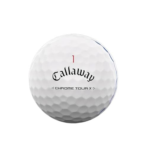 Pelotas Callaway Chrome TourX Triple Track - Tubo 3 pelotas