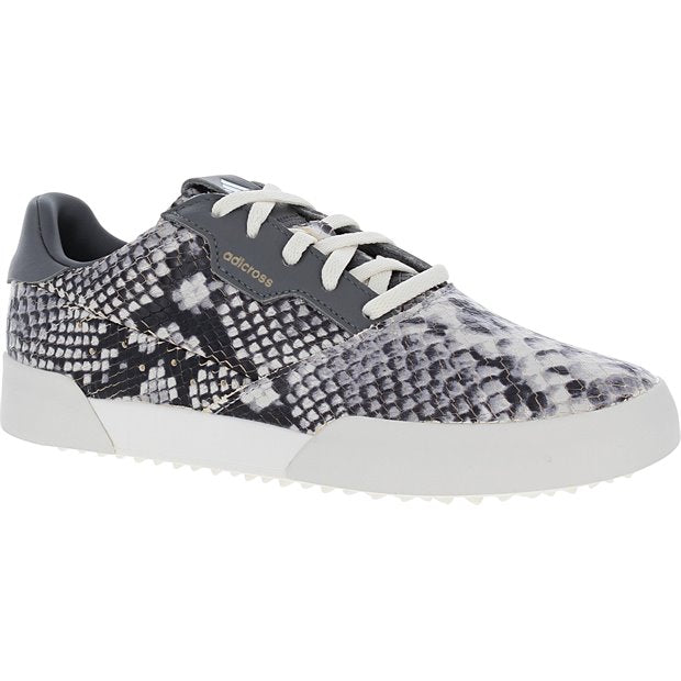 Zapatos Golf Adidas W Adicross Retro 37 Blanco/Gris