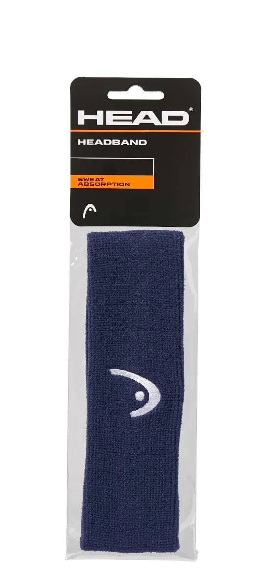 Cintillo Tenis Head Headband Azul Marino