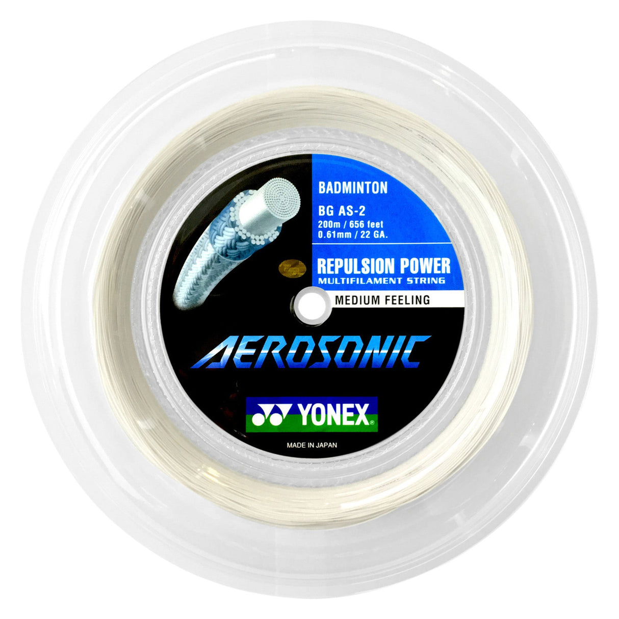 AEROSONIC BGAS 22/0.61mm Blanco - Rollo