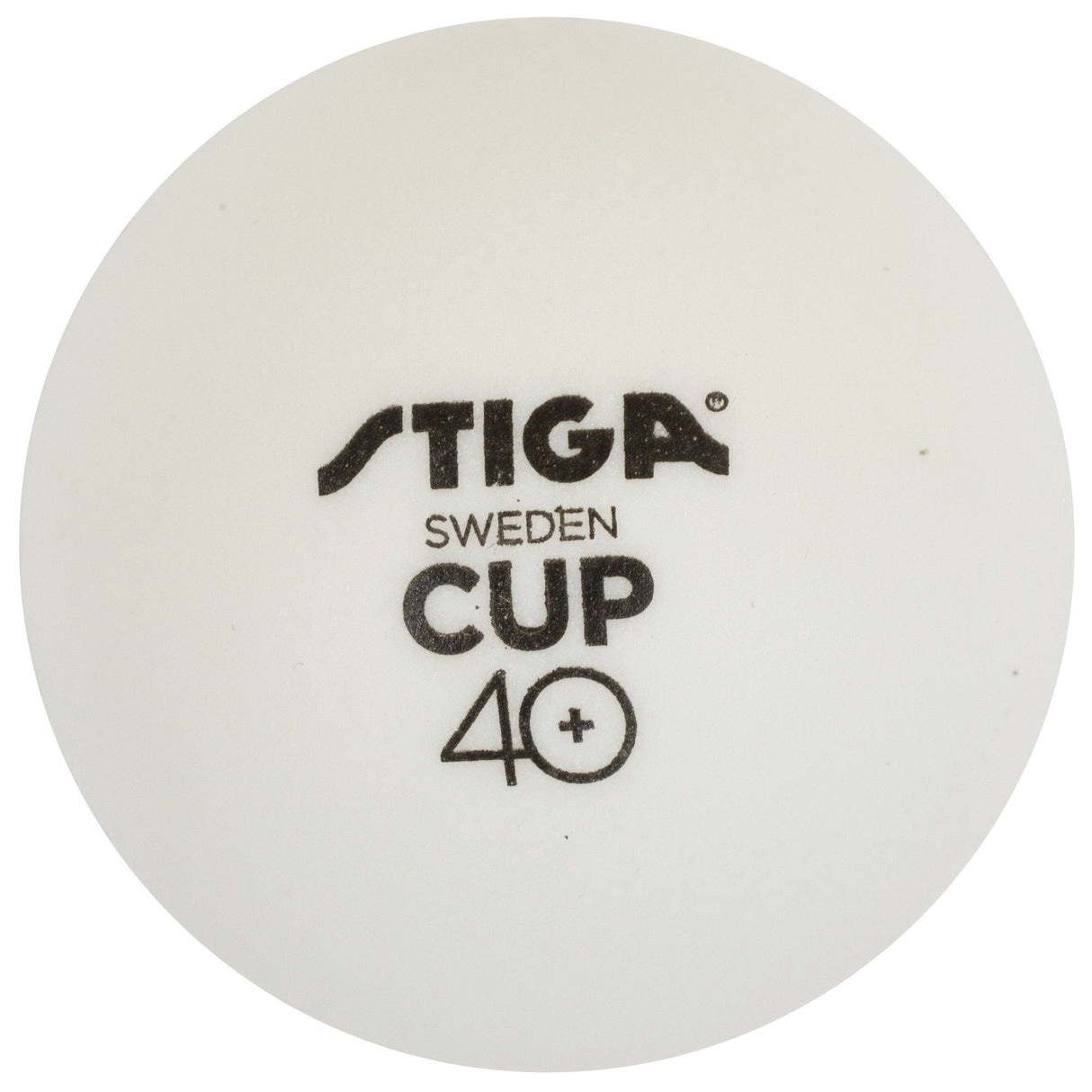 Pelotas Tenis de Mesa CUP 40+ 6 PACK Blanco
