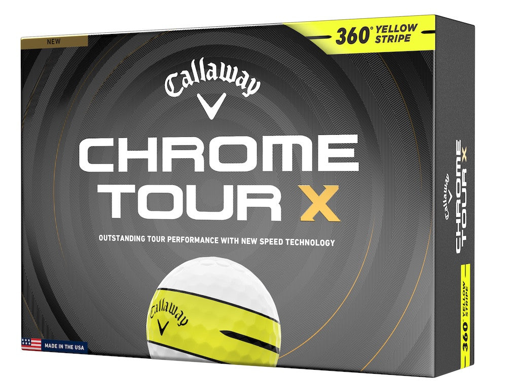 Pelotas Callaway Chrome Tour X 2026 360 Stripe - Docena