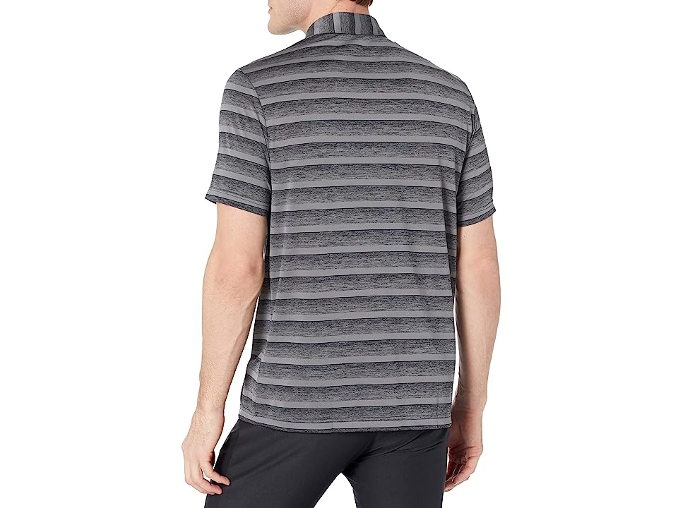 Polo adidas Golf para Hombre - Rayas Negro, Poliéster Reciclado y UPF