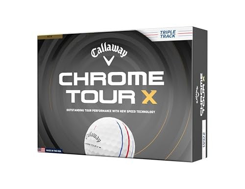 Pelotas Callaway Chrome Tour X 2026 Triple Track - Docena Blanca