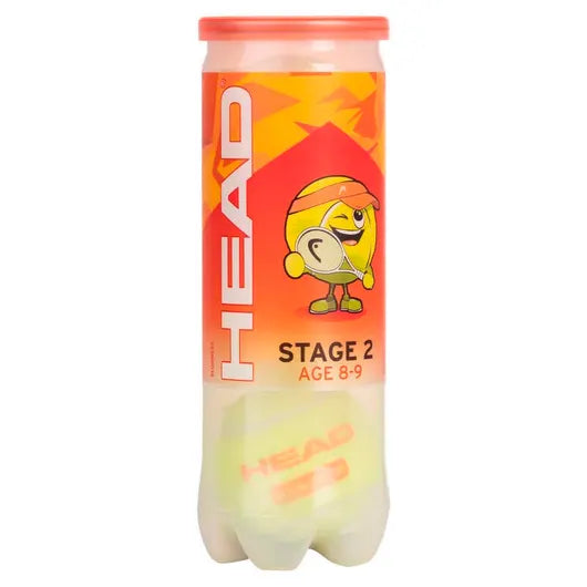 Pelotas Tenis Head Stage 2 3B Amarilla