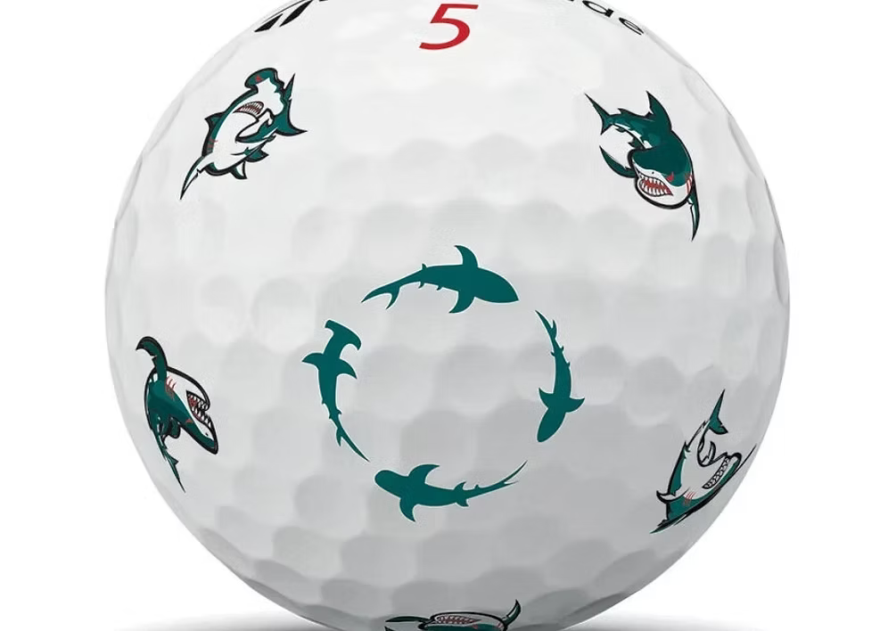 Pelotas TaylorMade TP5x Pix Premium Sharks - docena
