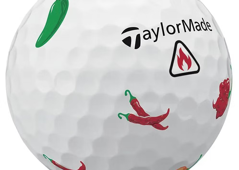 Pelotas TaylorMade TP5x Pix Premium Hot Shot Pepper - docena
