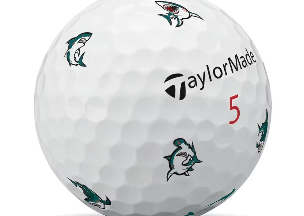 Pelotas TaylorMade TP5x Pix Premium Sharks - docena