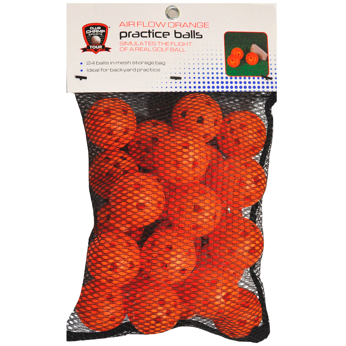 Pelotas de Practica World Of Golf Plastic 24