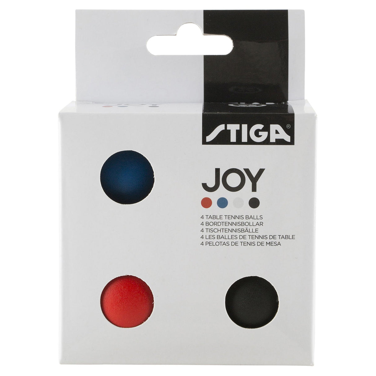 Pelotas Tenis de Mesa 4 PACK JOY