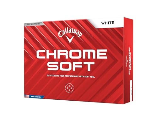 Pelotas de Golf Callaway Chrome Soft 24 Docena