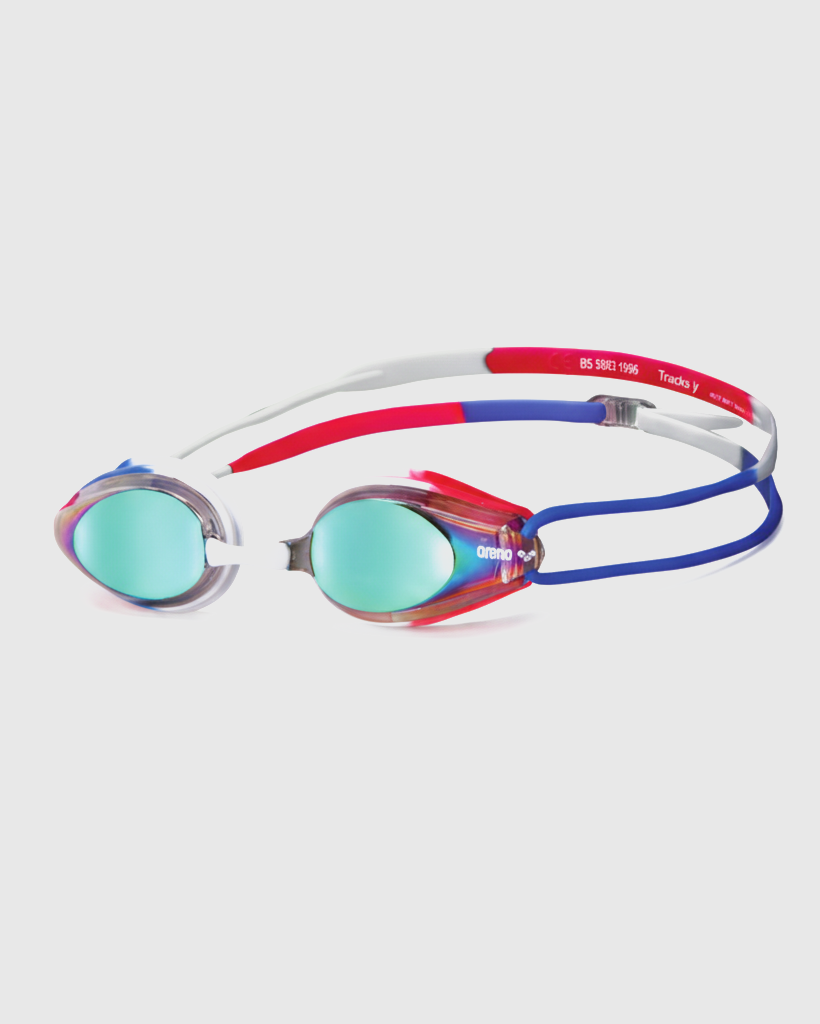 LENTES DE NATACIÓN ARENA TRACKS MIRROR JR - fondo #E8E8E8
