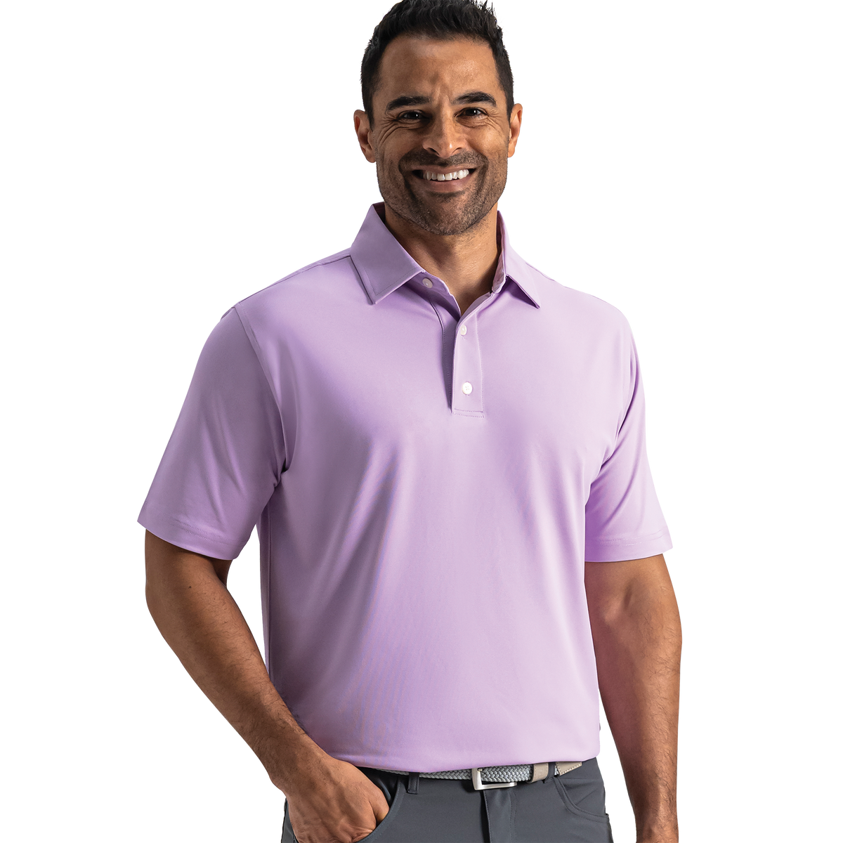 Polera Manga Larga Footjoy LS Sun Protection Lila