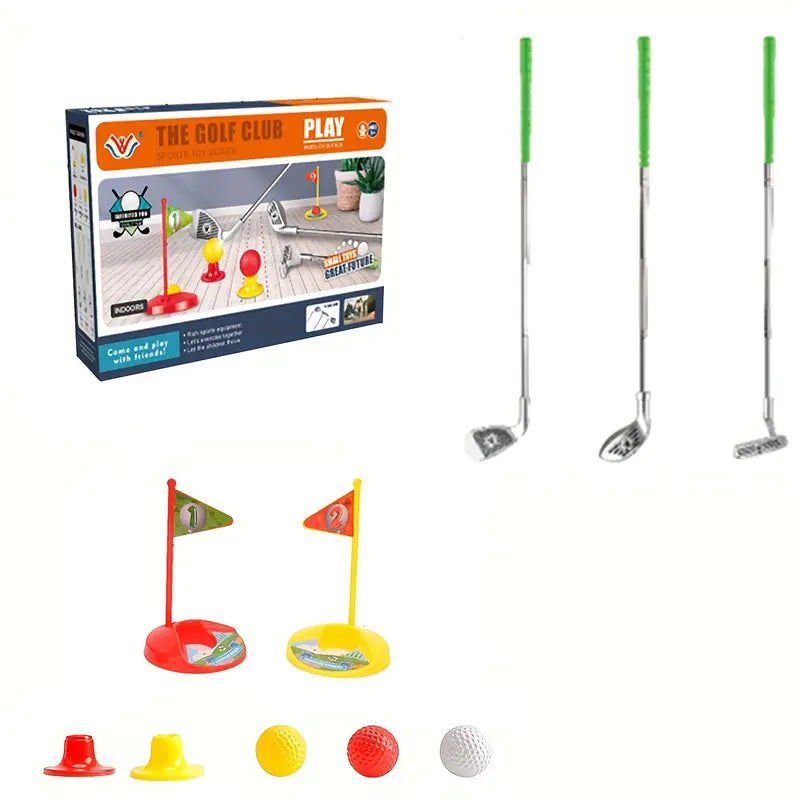 Juego de Palos para Niños Ajustable Edad 3 a 8 Años Back9
