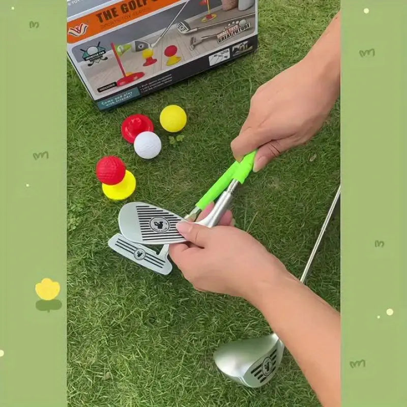Juego de Palos para Niños Ajustable Edad 3 a 8 Años Back9
