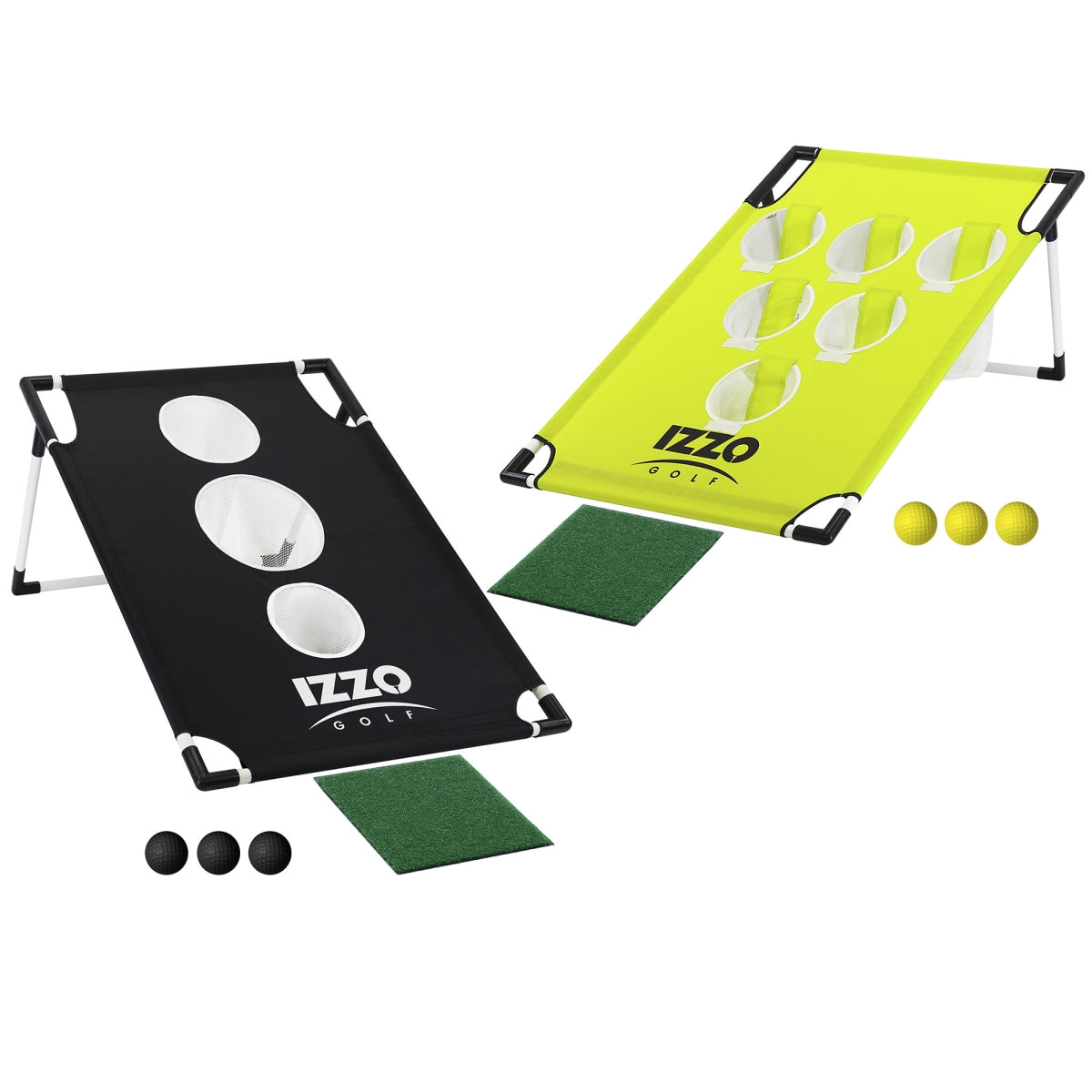 Juego Pong-Hole Izzo — Set de Práctica de Golf Portátil