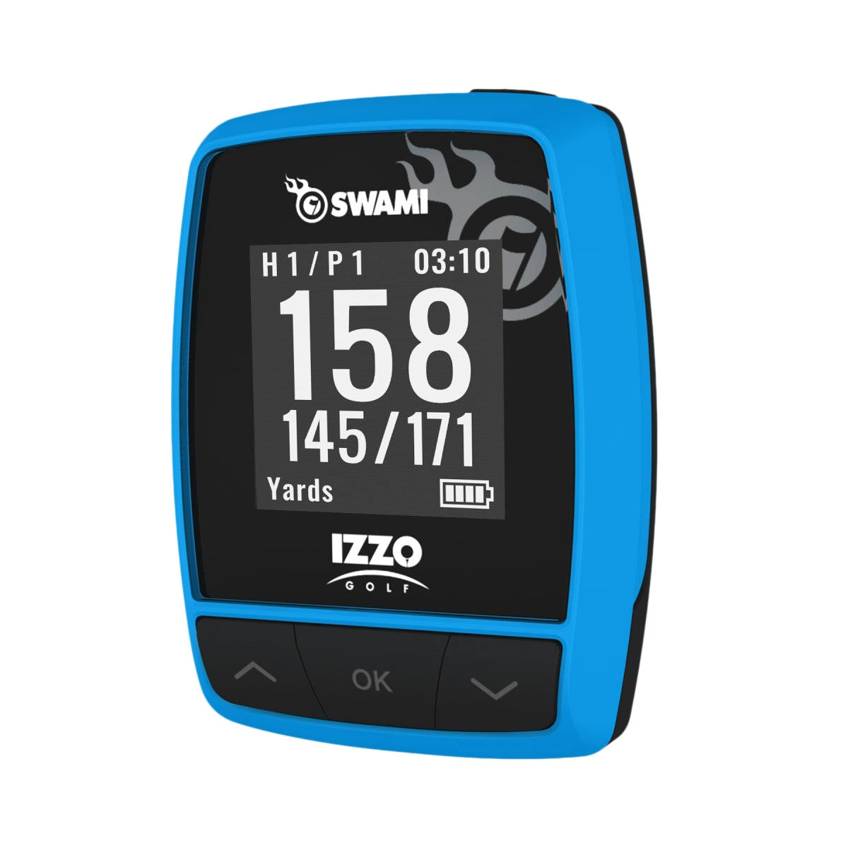 Izzo Swami KISS GPS de Golf — Ultra compacto con imán y batería 16 h