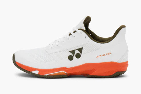 Zapatilla Tenis AD-ACCEL ALL COURT WHITE/ORANGE