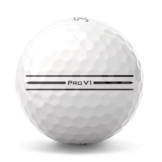Pelotas de Golf Titleist ProV1 2026 Docena Enhanced Alignment