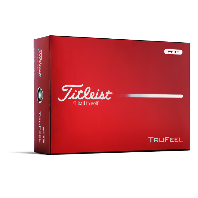 Pelotas de Golf Titleist TruFeel Docena Blancas