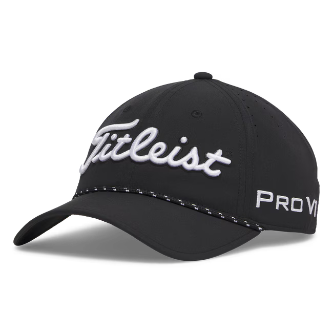 Gorro Titleist Tour Breezer Negro/Blanco