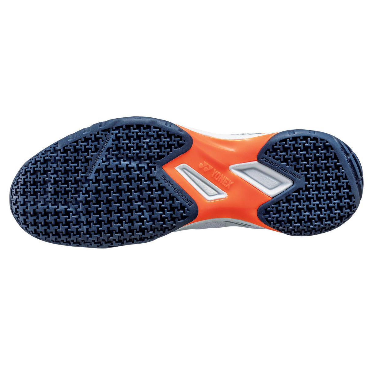 Zapatilla Indoor POWER CUSHION STRIDER BEAT Blanco/Naranjo