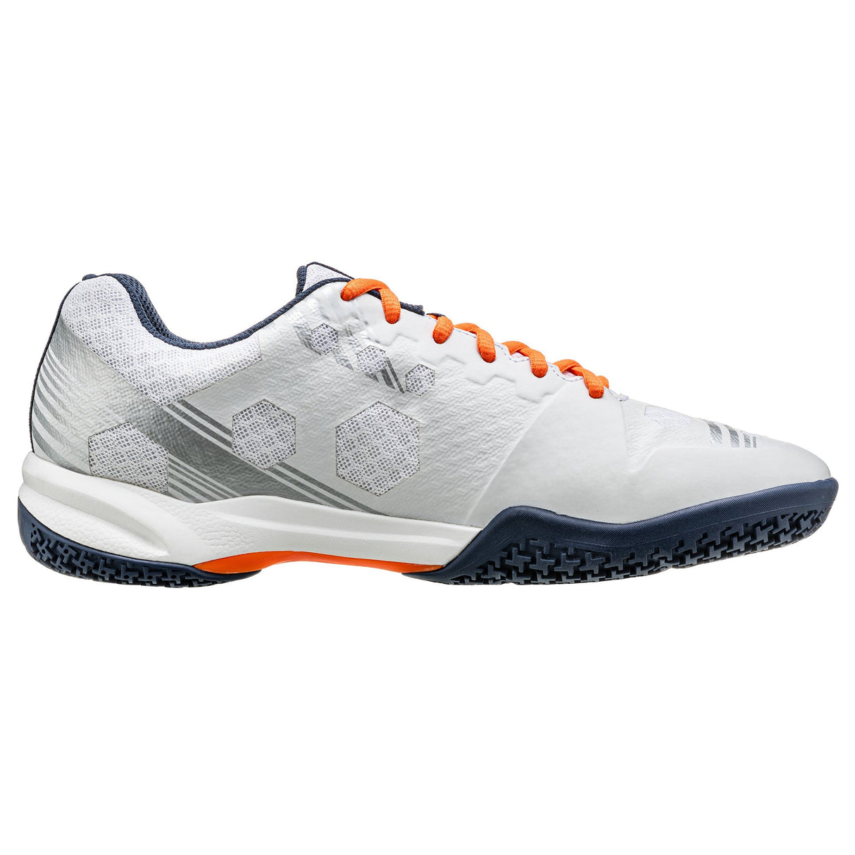 Zapatilla Indoor POWER CUSHION STRIDER BEAT Blanco/Naranjo