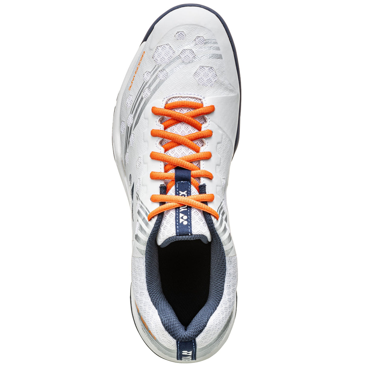 Zapatilla Indoor POWER CUSHION STRIDER BEAT Blanco/Naranjo