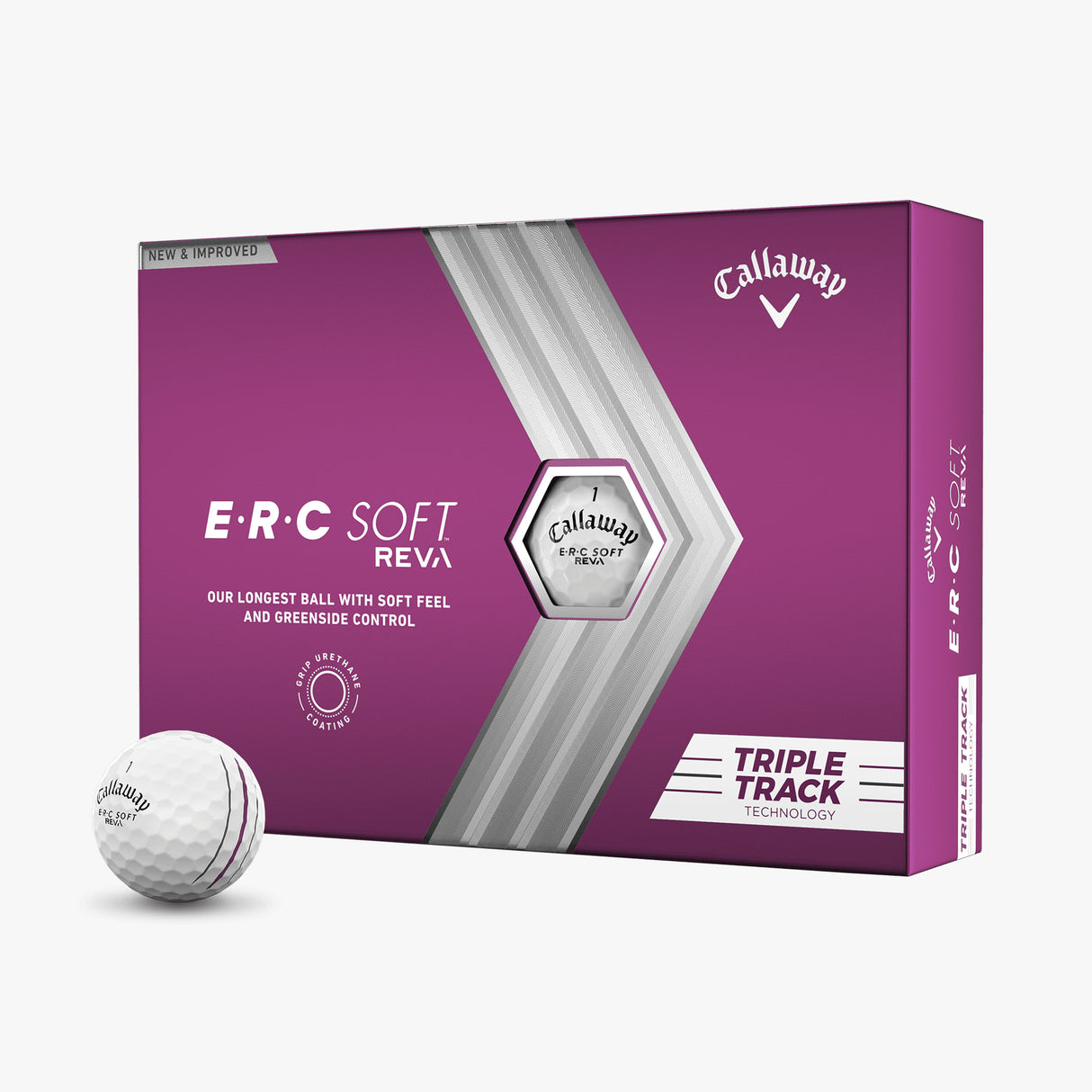 Pelotas de Golf Callaway ERC Soft Reva 23 Triple Track Docena