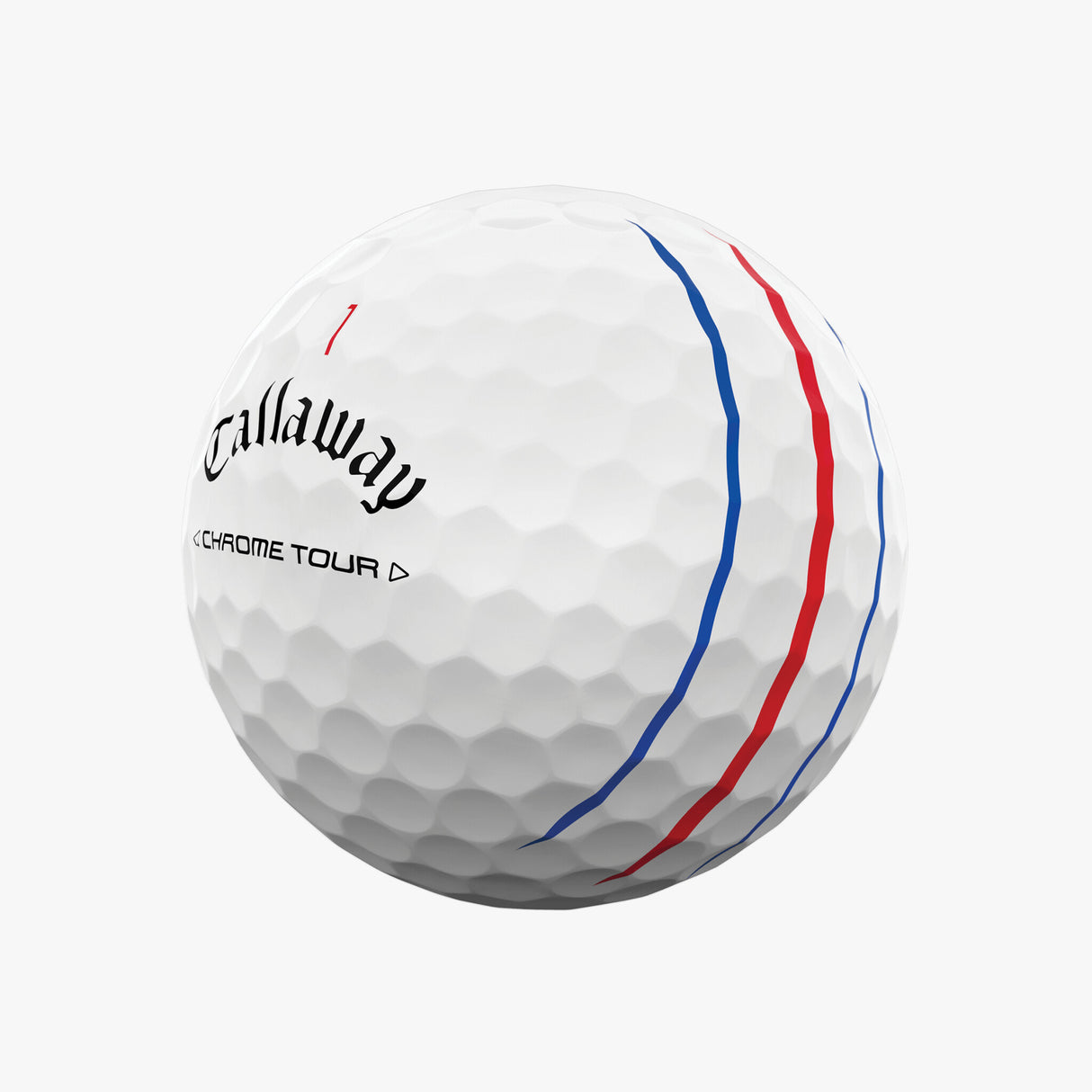 Pelotas Callaway Chrome Tour Triple Track - Tubo 3 Pelotas Blanco