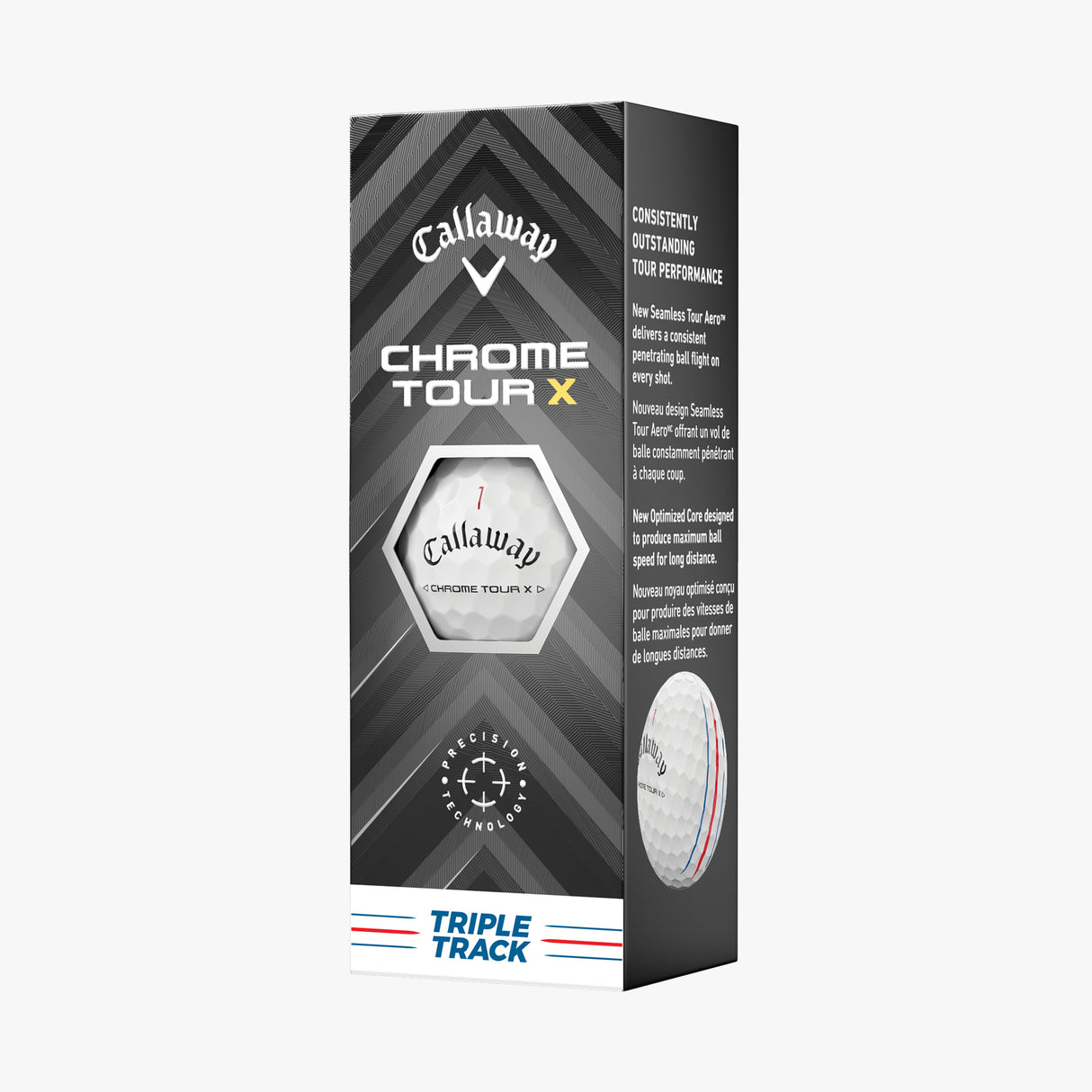 Pelotas de Golf Callaway Chrome Tour X Triple Track Docena