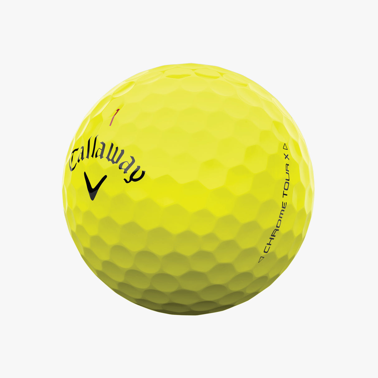 Pelotas de Golf Callaway Chrome Tour X Amarillo Docena